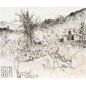 羊草国画山水2011年水墨作品字画之家