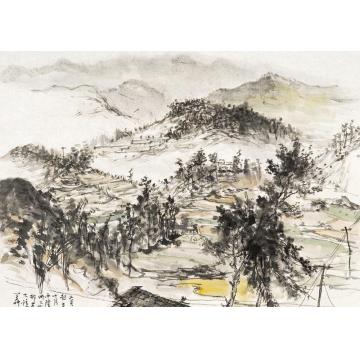 羊草国画山水2011年水墨作品字画之家
