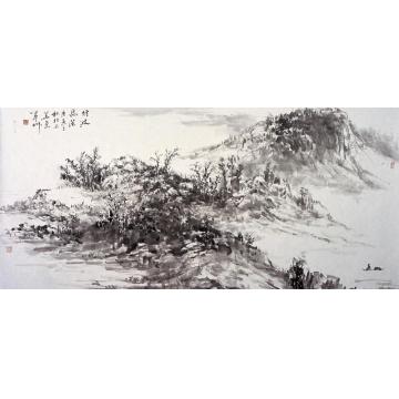 羊草国画山水2011年水墨作品字画之家