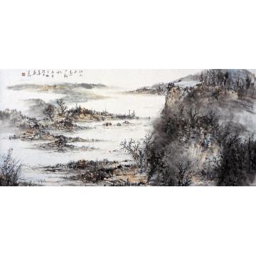 羊草国画山水2011年水墨作品字画之家