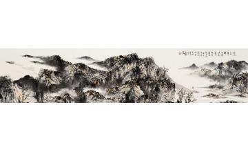 羊草国画山水2011年水墨作品字画之家