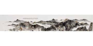 羊草国画山水2011年水墨作品字画之家