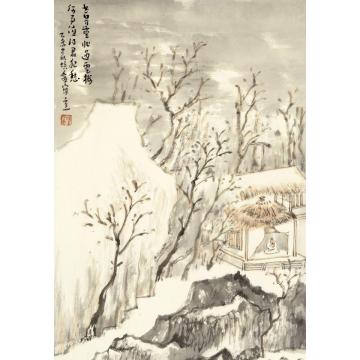 肖培金国画山水寒林静悟字画之家