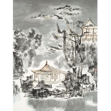 肖培金国画山水水云间字画之家