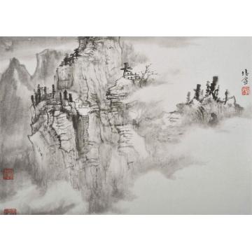 肖培金国画山水无上清凉字画之家