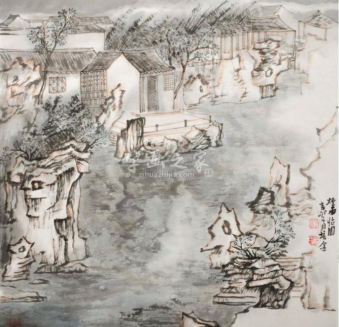 国画家肖培金字画之家