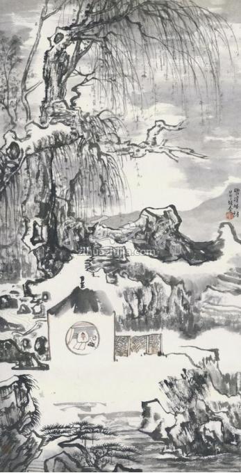 国画家肖培金字画之家
