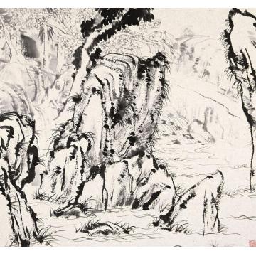 文蔚国画山水山水字画之家