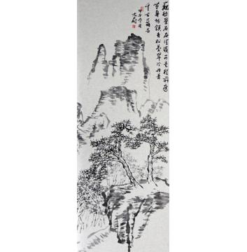文蔚国画山水山水字画之家
