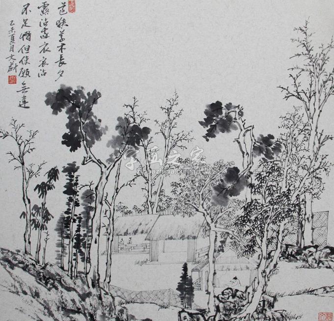 国画家文蔚字画之家