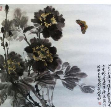 林煜峰国画花鸟水墨花鸟字画之家