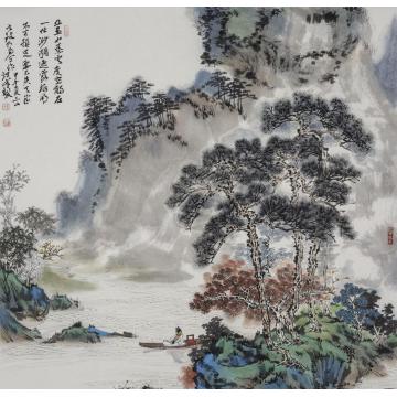 林煜峰国画山水诗酒年华字画之家