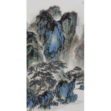 林煜峰国画山水山路松声字画之家