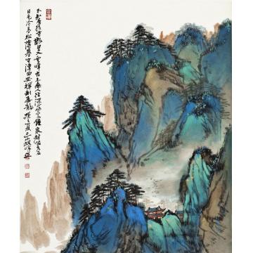 林煜峰国画山水数里云峰字画之家