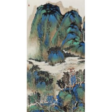 林煜峰国画山水云烟出岫字画之家