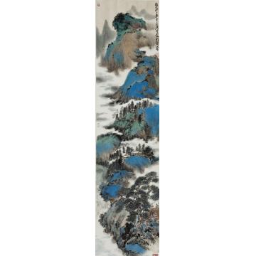 林煜峰国画山水春云欲雨字画之家