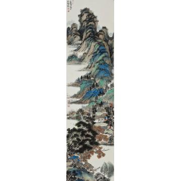 林煜峰国画山水秋山草堂字画之家