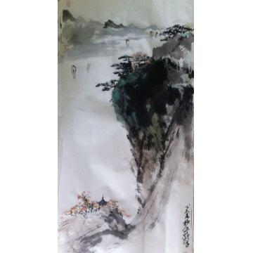 林煜峰国画山水青绿山水字画之家