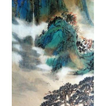 林煜峰国画山水青绿山水字画之家