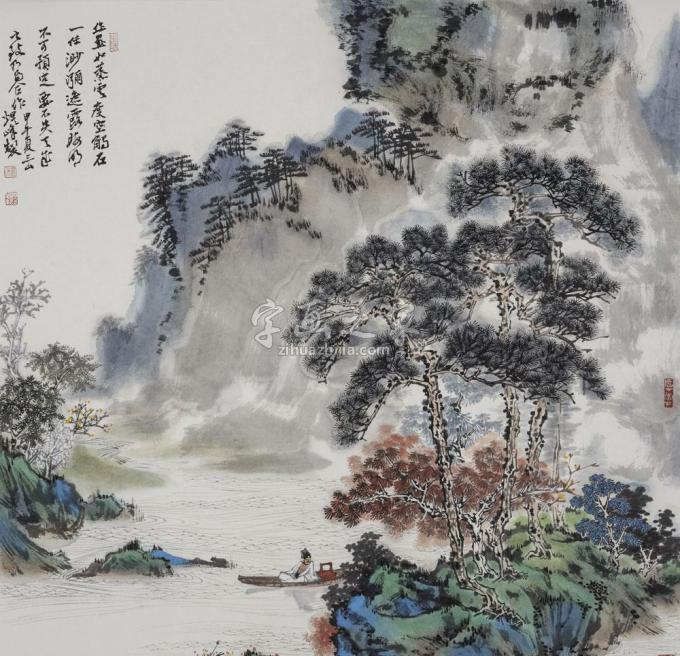 国画家林煜峰字画之家