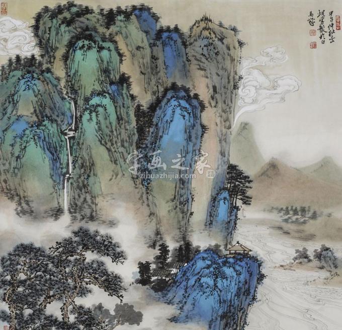 国画家林煜峰字画之家