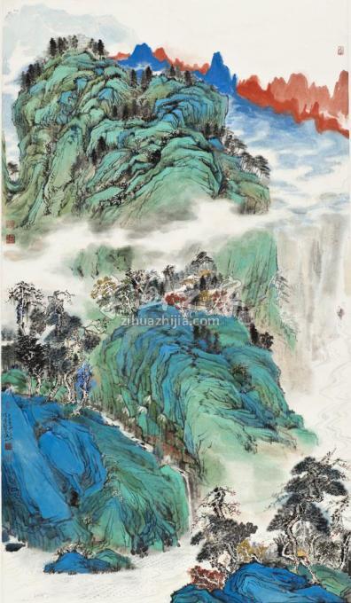 国画家林煜峰字画之家
