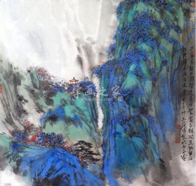 国画家林煜峰字画之家