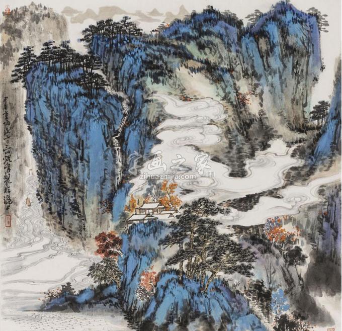 国画家林煜峰字画之家