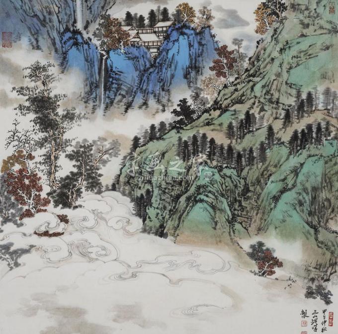 国画家林煜峰字画之家