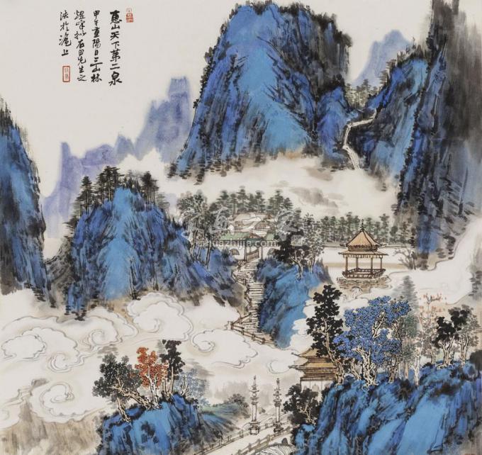 国画家林煜峰字画之家