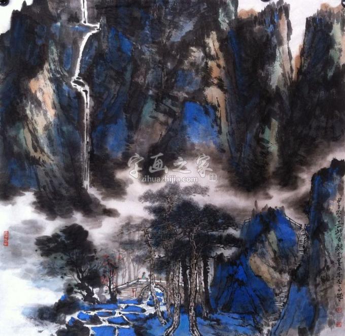 国画家林煜峰字画之家