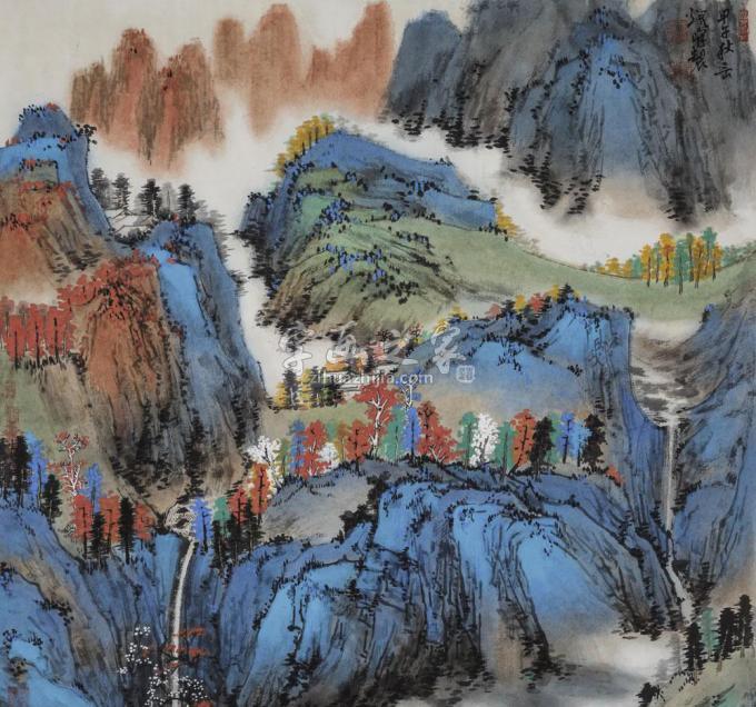 国画家林煜峰字画之家
