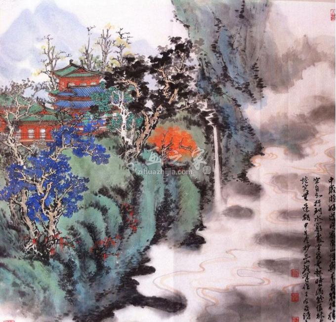 国画家林煜峰字画之家