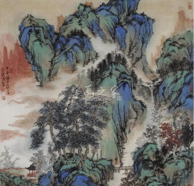 国画家林煜峰字画之家
