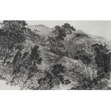 宋杰国画山水安徽齐云山写生字画之家