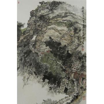 宋杰国画山水安徽齐云山写生字画之家