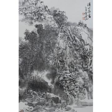 宋杰国画山水溪山无尽字画之家