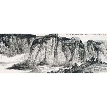 宋杰国画山水太行雄姿字画之家