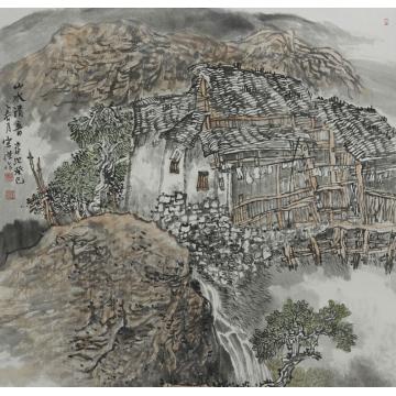 宋杰国画山水山水清音字画之家
