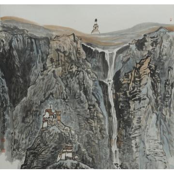 宋杰国画山水山高水长字画之家