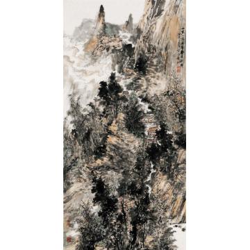 宋杰国画山水山寨字画之家