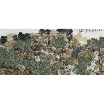 宋杰国画山水源远流长字画之家