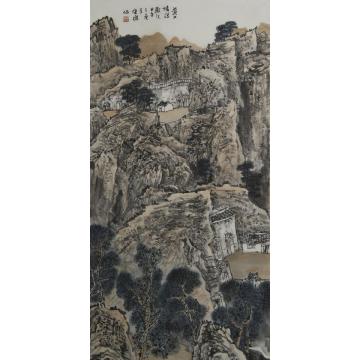 宋杰国画山水故园情深字画之家