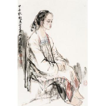 赵晨国画人物贵州写生字画之家