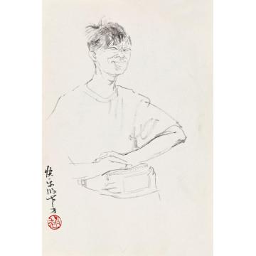 赵晨国画人物作品字画之家