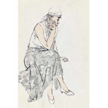 赵晨国画人物作品字画之家