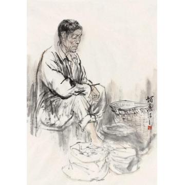 赵晨国画人物贵州写生字画之家