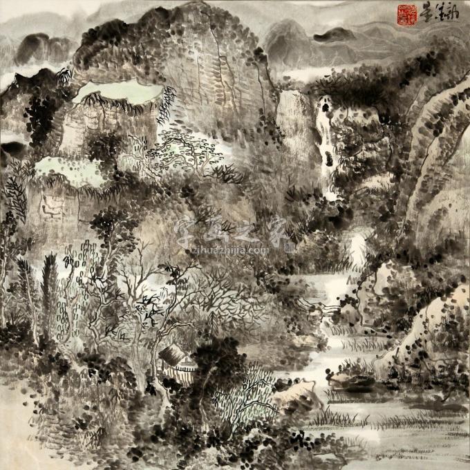 国画家范铁星字画之家