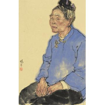 杨平国画人物人物写生之十二字画之家