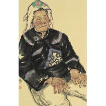 杨平国画人物人物写生之十四字画之家